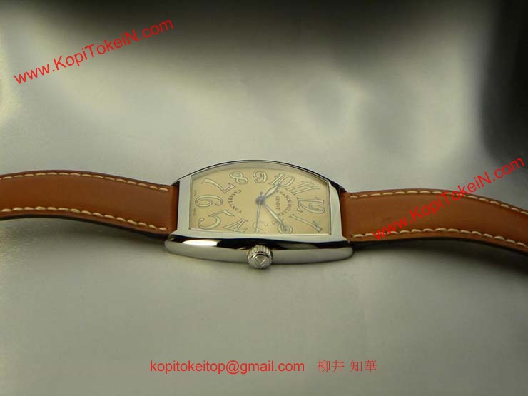 腕時計 コピー FRANCK MULLER フランクミュラー カサブランカ サーモンピンク 6850CASA