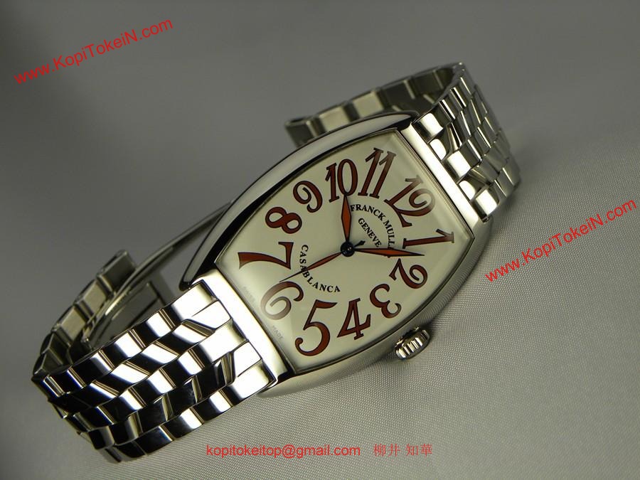 腕時計 コピー FRANCK MULLER フランクミュラー カサブランカサハラホワイト 6850SAHA