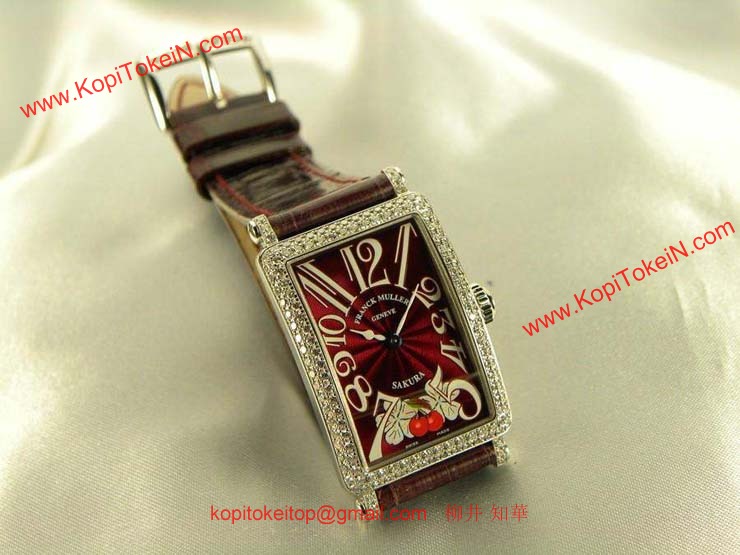 腕時計 コピー FRANCK MULLER フランクミュラー 激安 ロングアイランド サクラ ボルドー 902QZDSAKURA