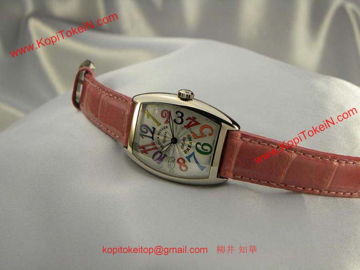 FRANCK MULLER フランクミュラー 時計 偽物 トノウカーベックス カラードリームス 7502QZCOLDREAMS