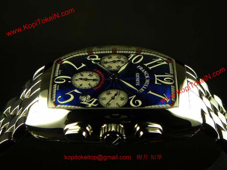 FRANCK MULLER フランクミュラー 時計 偽物 3カウンター クロノグラフ オートマティック 7880CCAT