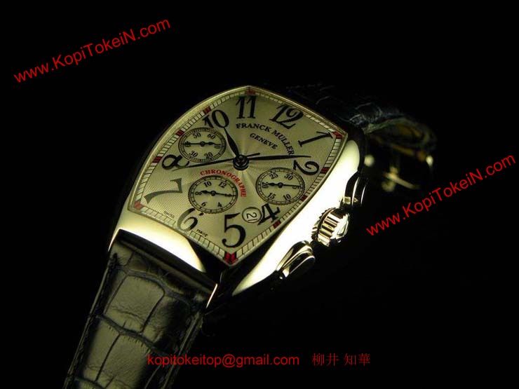 FRANCK MULLER フランクミュラー スーパーコピー時計 3カウンター オートマティッククロノグラフ 7880CCAT