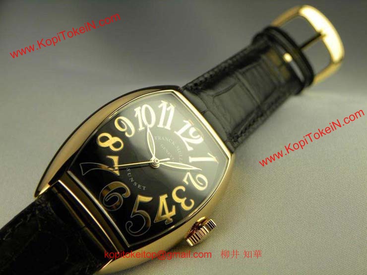 腕時計 コピー FRANCK MULLER フランクミュラー トノウカーベックス サンセット5850SCSUN