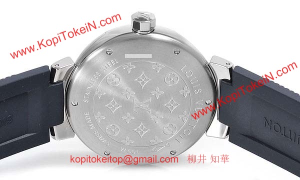 ルイヴィトン 時計 N級品 LV腕時計コピー タンブールGMT Q113M