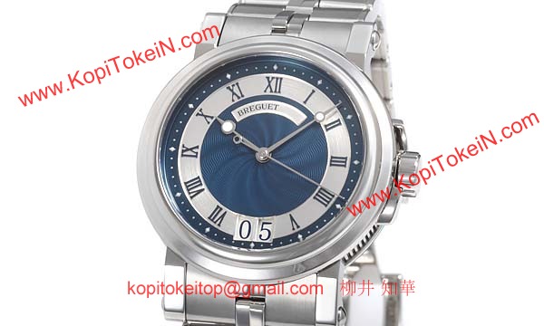 人気ブレゲ腕時計コピー スーパーコピー マリーン ラージデイト 5817ST/Y2/SV0