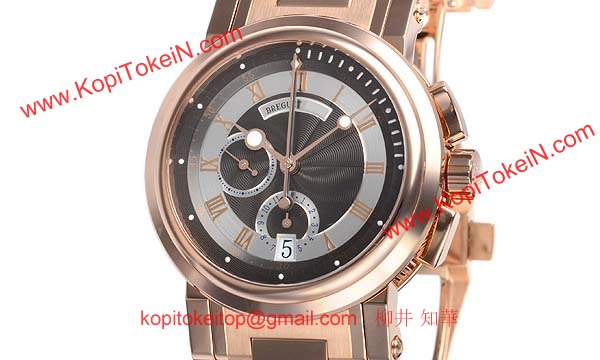 ブレゲ 時計人気  腕時計 マリーンＩＩ クロノグラフ 5827BR/Z2/RM0