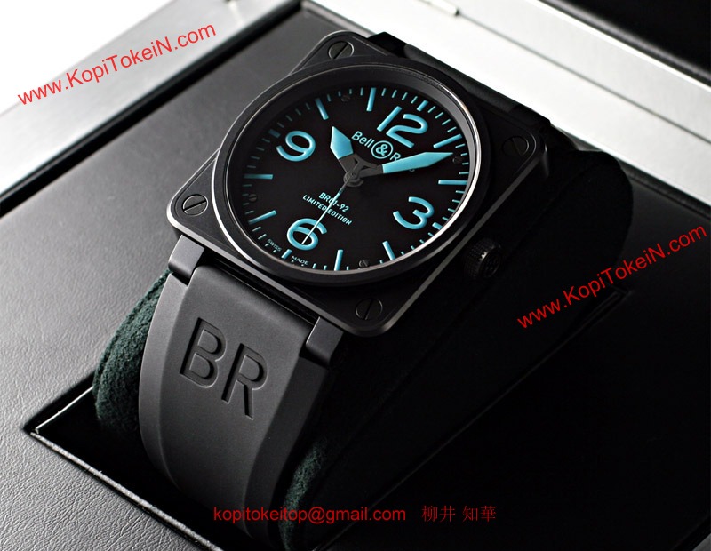 ベルロス 時計コピー  偽物 ブルー BR01-92