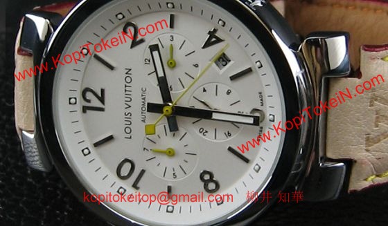 ルイヴィトン 時計コピー時計 超美品白文字盤41mm LV-021