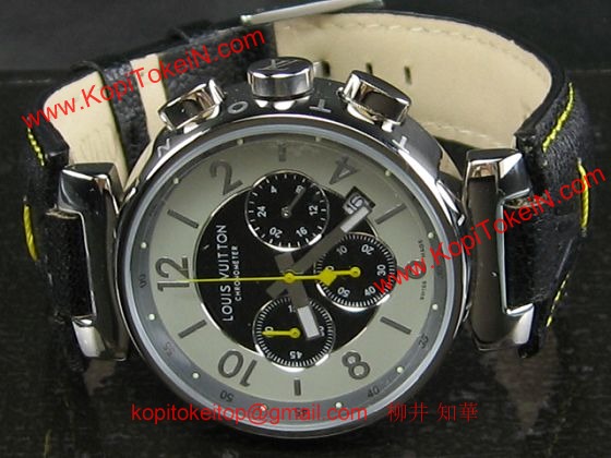 ルイヴィトン 時計コピー louis vuitton腕時計 個性時計 クロノグラフ38mm LV-016