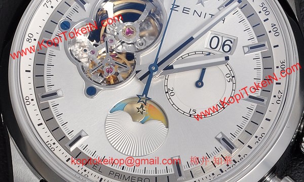 人気ゼニス腕時計コピー エルプリメロ クロノマスターオープン ムーンサンフェイズ03.2160.4047/ 01.C713
