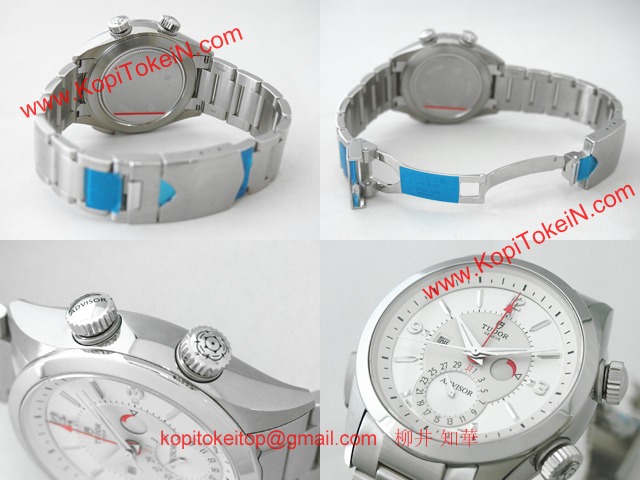 チュードル 腕時計コピー ヘリテージ アドバイザー 3列ブレス シルバー 79620T