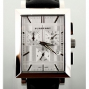 バーバリー BU1327 男性用腕時計コピー、Heritage（ヘリテージ）クロノグラフ、スクエア