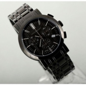 バーバリー BU1373 男性用腕時計コピー、Heritage（ヘリテージ）クロノグラフ、オールブラック