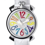ガガ ミラノ マヌアーレ 40ミリ Ref：5020.1 ホワイト腕時計 コピー